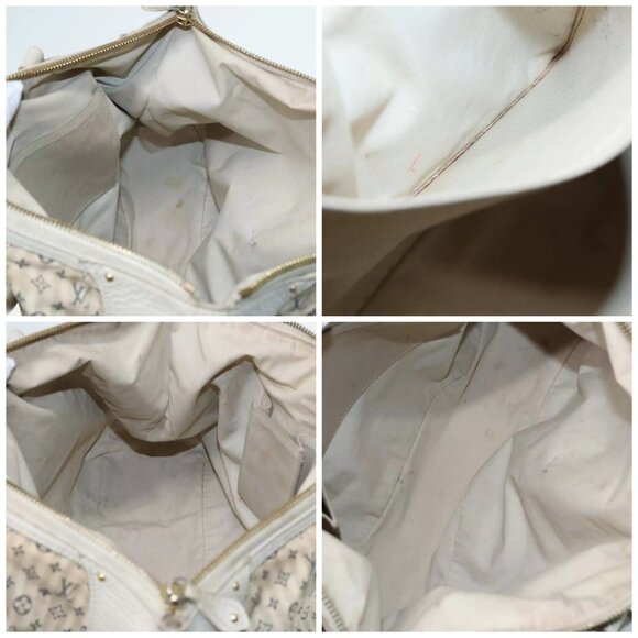 LOUIS VUITTON Monogram Mini Lin Croisette Marina GM Bag 2way M95492 Auth 85081 - Picture 15 of 16